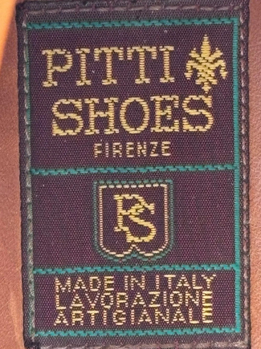 Pitti Shoes Firenze Brown Woven Leather Tassel Loafers Made in Italy 13